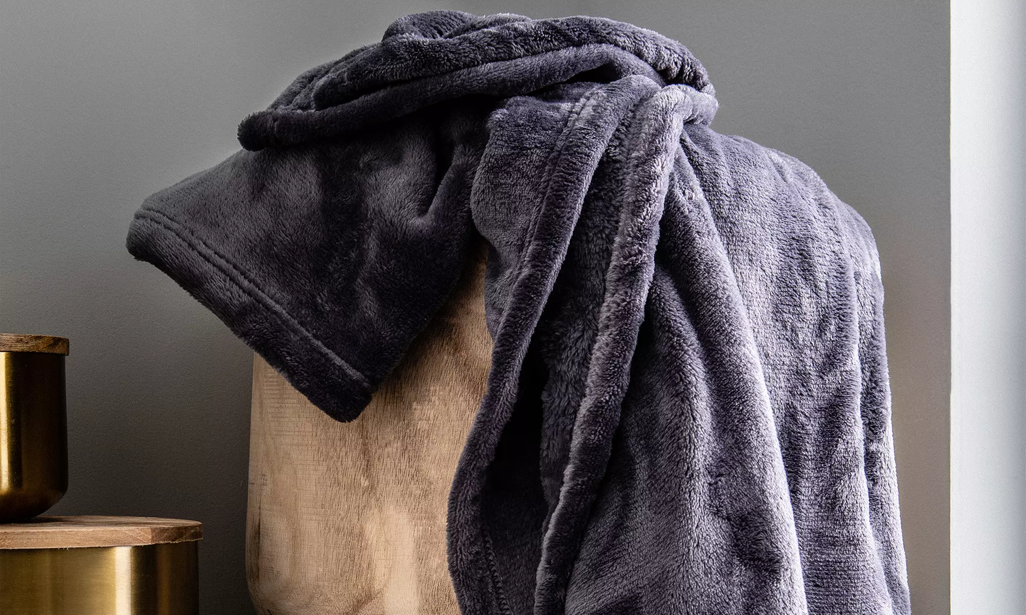 Lots de 2 plaids doux "Today" - Primary Image