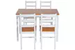 Five-Piece Pine Wood Dining Set - Second Medium
