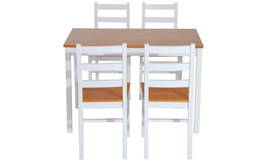 Image 4: Five-Piece Dining Set