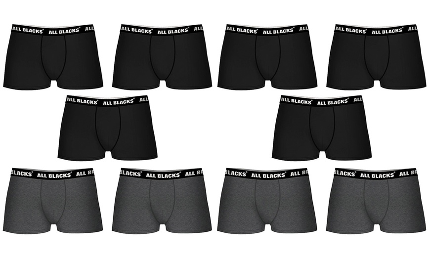 Image 4: Boxers en coton pour hommes All Blacks