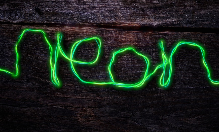 Image 3: DIY Neon-Effect String Light