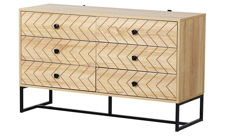 Image 28: Zig-Zag Drawer Cabinet