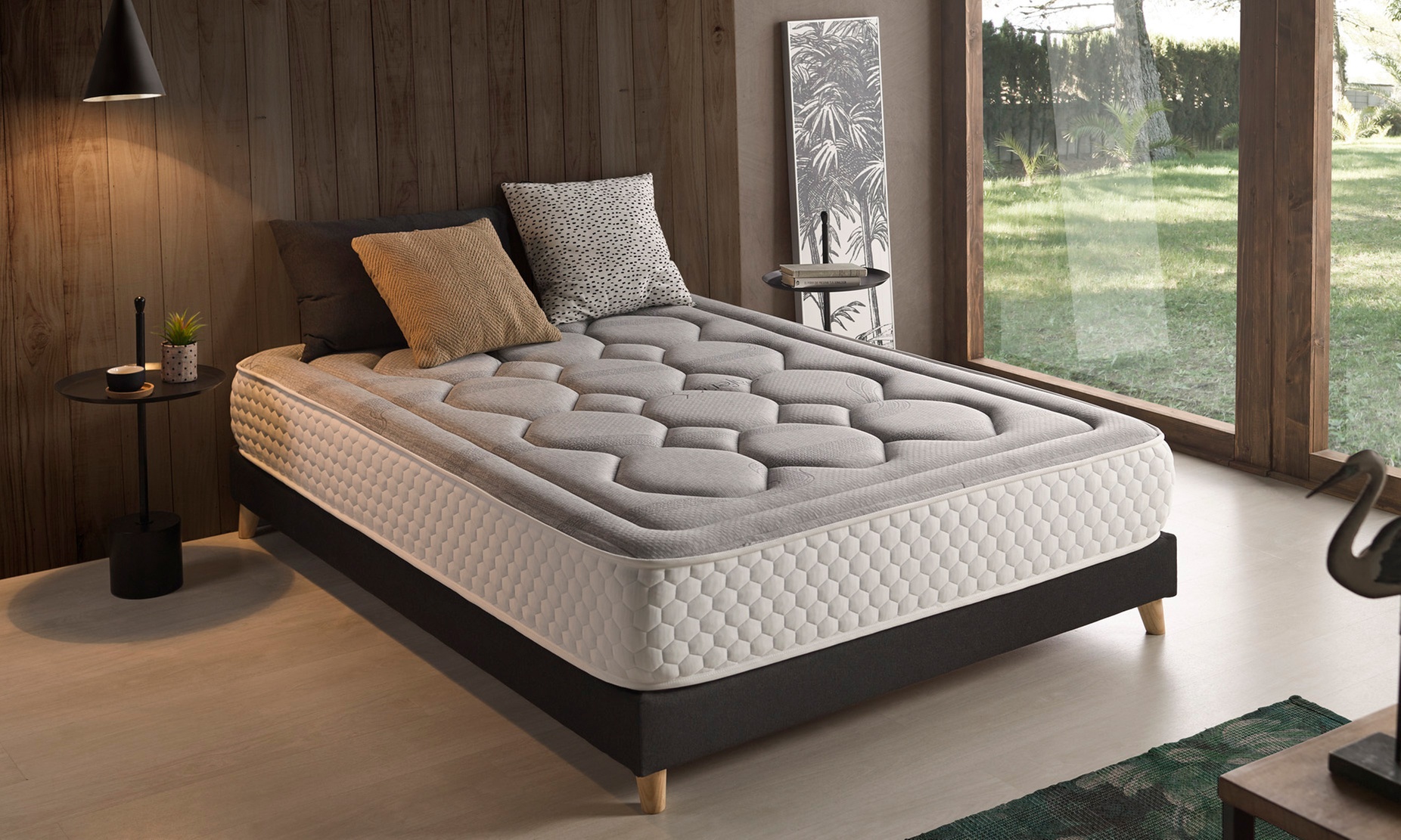 Viskoelastische Graphen-Matratze „Natur"