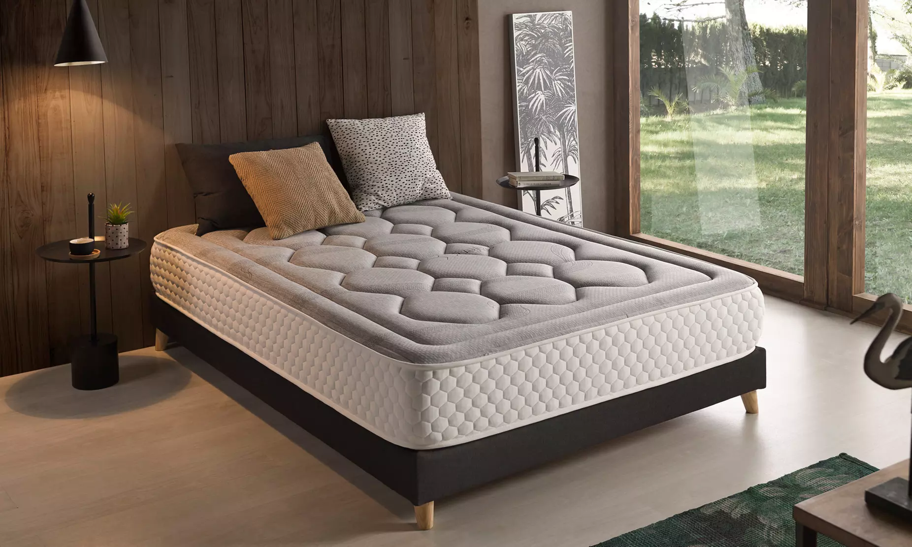 Viskoelastische Graphen-Matratze „Natur"