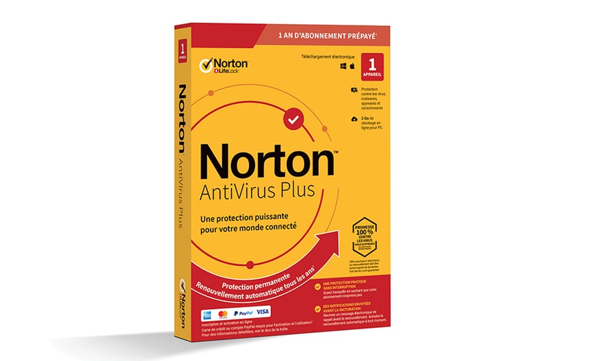 Image 2: One Year Norton Antivirus or Norton 360 Standard, Deluxe or Premium