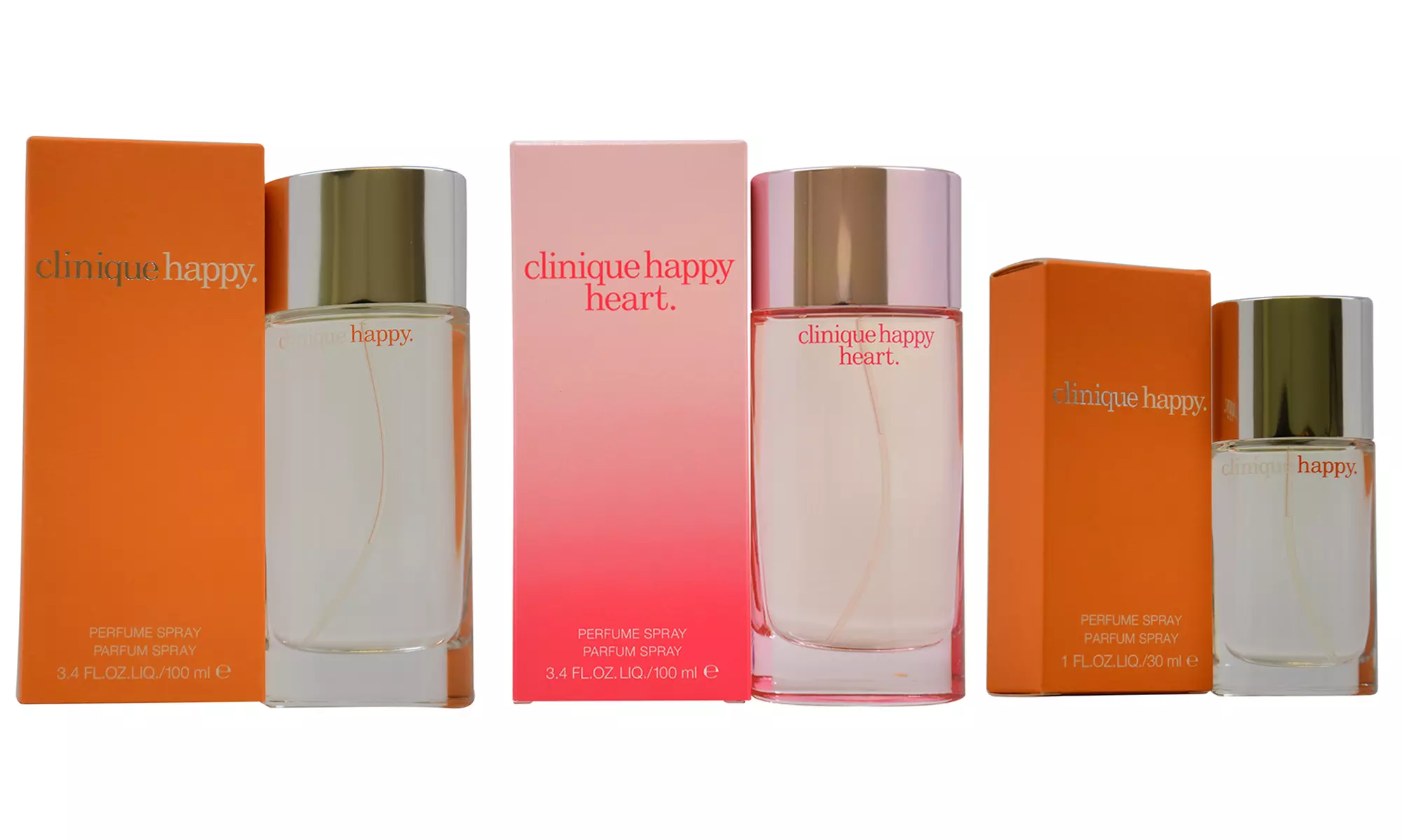 Clinique Happy or Happy Heart Eau de Parfum Spray for Women (1, 1.7, or 3.4Fl. Oz.) - Primary Image