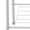 Image 3: Metal Clothes Rack with Hanging Rail and Two Shelves