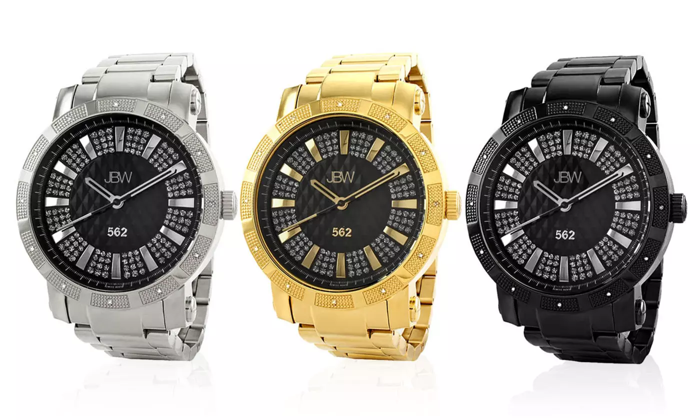 JBW 562 Men's Diamond Watches with Swiss Quartz - Primary Image