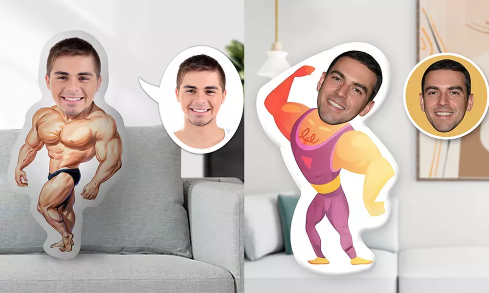 3D-Menschen- oder Tierkissen