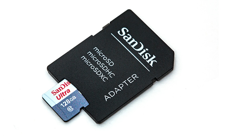 jusqu  47 Carte  Micro SD  128GB et adaptateur de Sandisk 