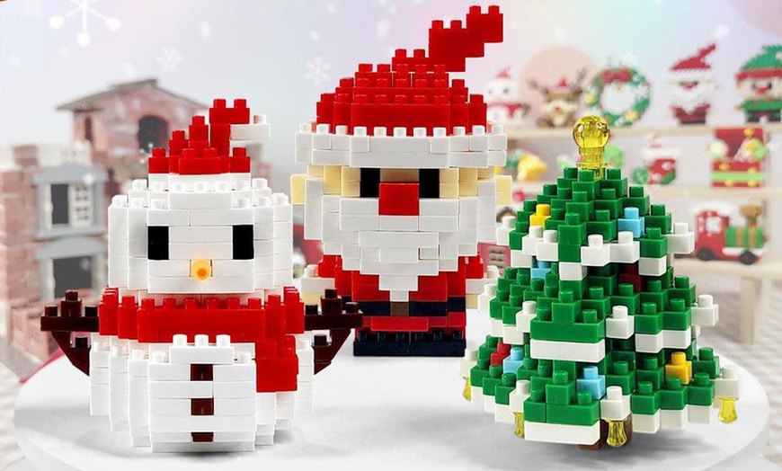 Image 4: Christmas Mini Building Block Set
