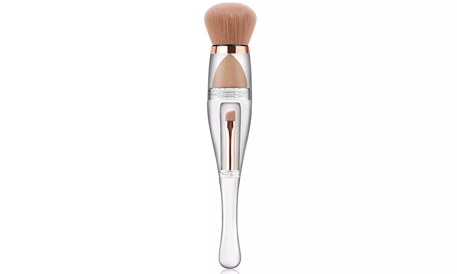 Pinceau de maquillage 3 en 1 - Second Medium