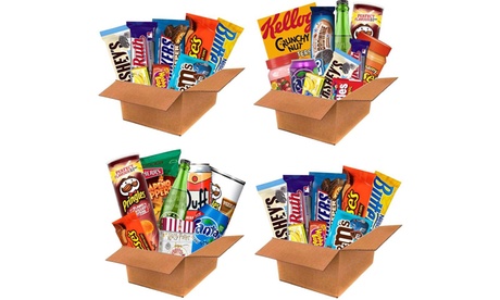 Box di cibo americano disponibile in varie dimensioni