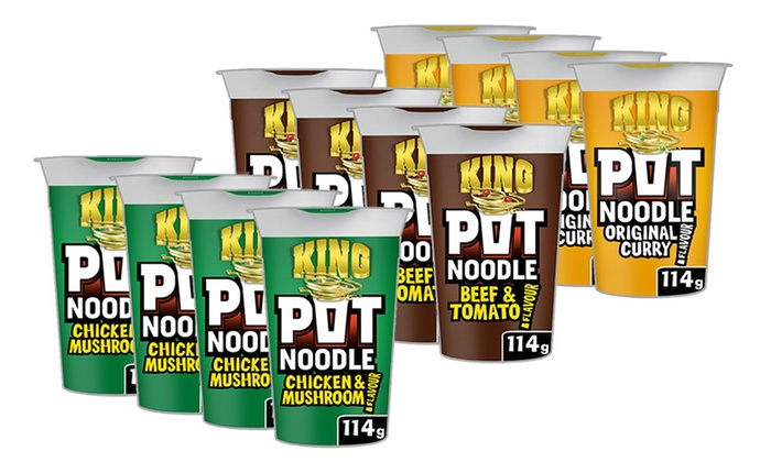 Up To 50% Off Pot Noodle King 114g (pack Of 