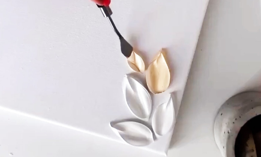 Image 7: Explore the Art of Impasto Floral Painting Workshop for Up to 8 People