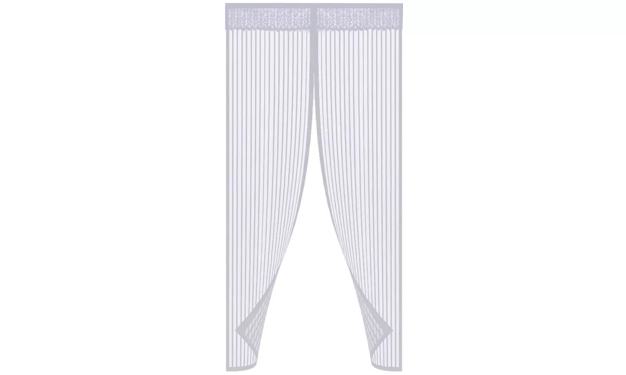 Zanzariera magnetica universale con chiusura calamitata al passaggio