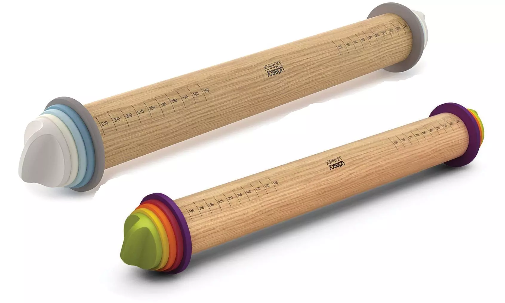 Joseph Joseph Adjustable Rolling Pin with Removable Rings - Primary Image