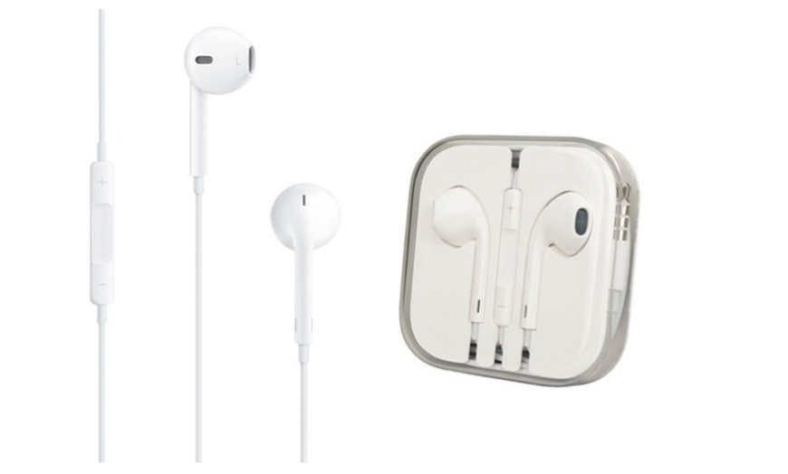 Image 1: Auricolari con microfono Apple