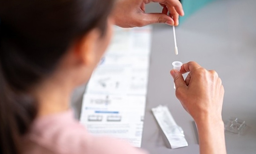 Image 2: Deepblue Covid-19 Sars-Cov-2 Antigen Test Kits
