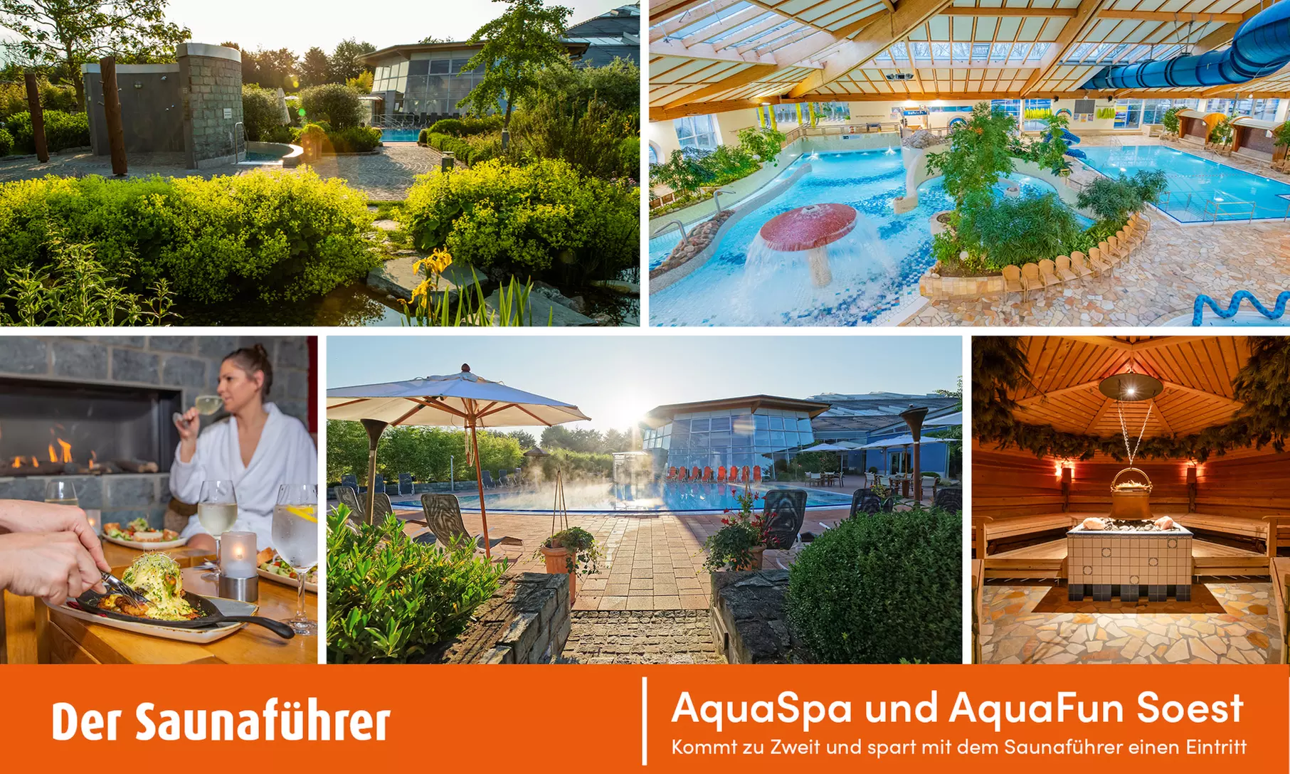 AquaSpa und AquaFun Soest – eine der beliebtesten Saunen Deutschlands des Saunaführers erleben (bis 50% sparen) - Primary Image