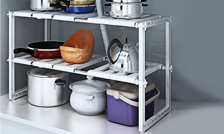 1, 2 ou 4 étagères de rangement extensibles pour la cuisine