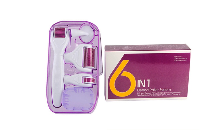 Image 7: 6-in-1 Boxed Derma Roller Set