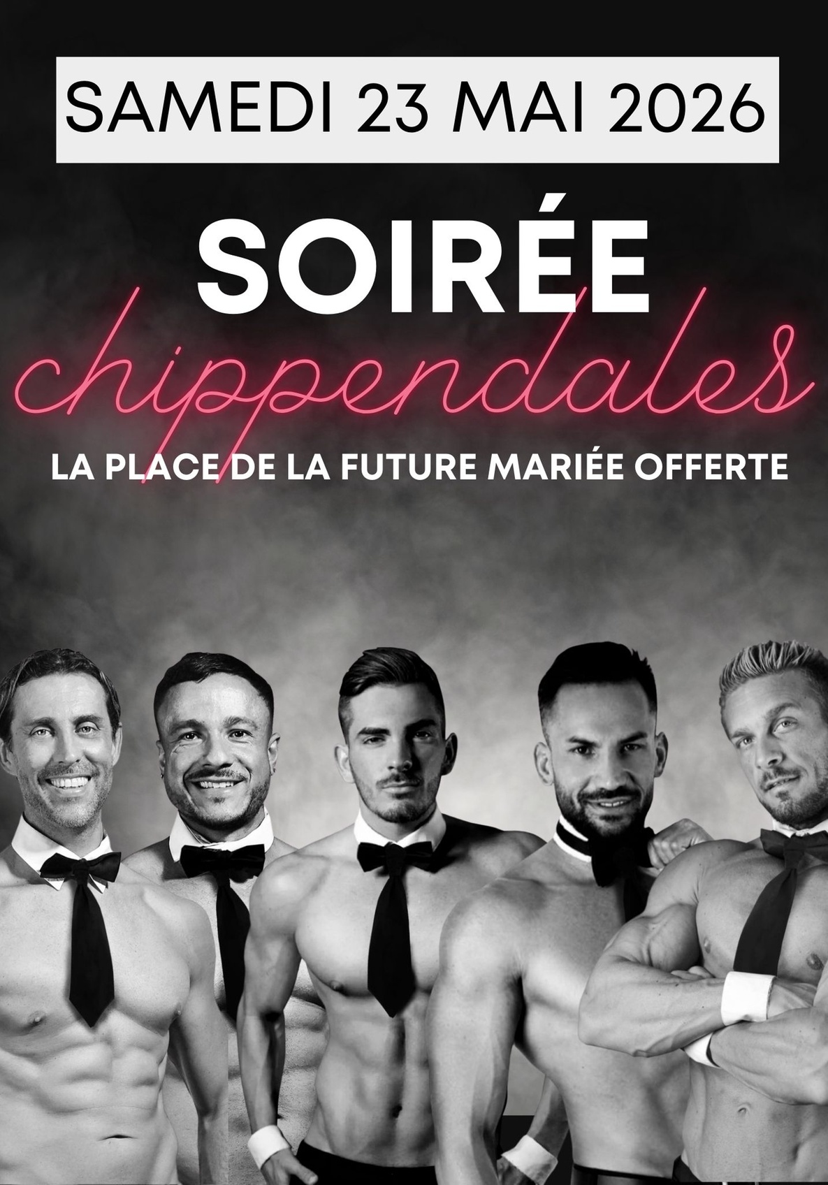 Soirée Chippendales : dîner-spectacle glamour et show électrisant
