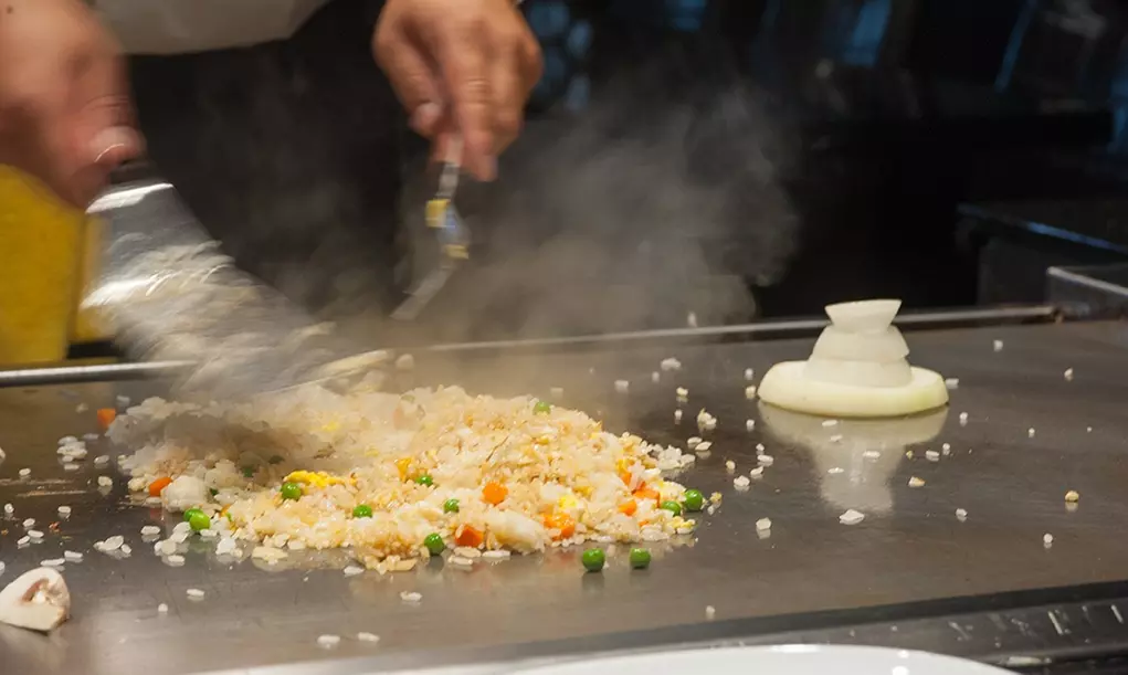 Teppan-Tastic Treat at 51% Off: Pre-Fixe Teppenyaki Dinner for 2 or 4