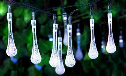 LED Raindrop-Teardrop Lights 
