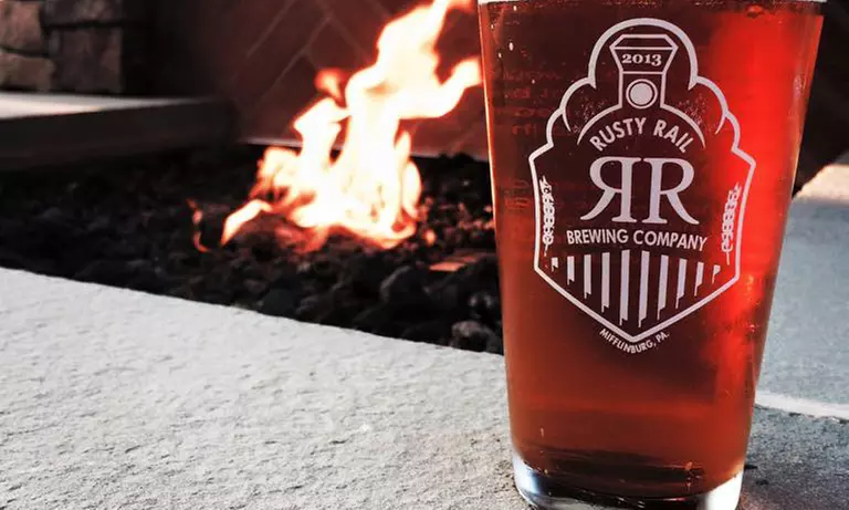 $18 for $30 Worth of  Brewery Dining at Rusty Rail Brewing Co. - Primary Image