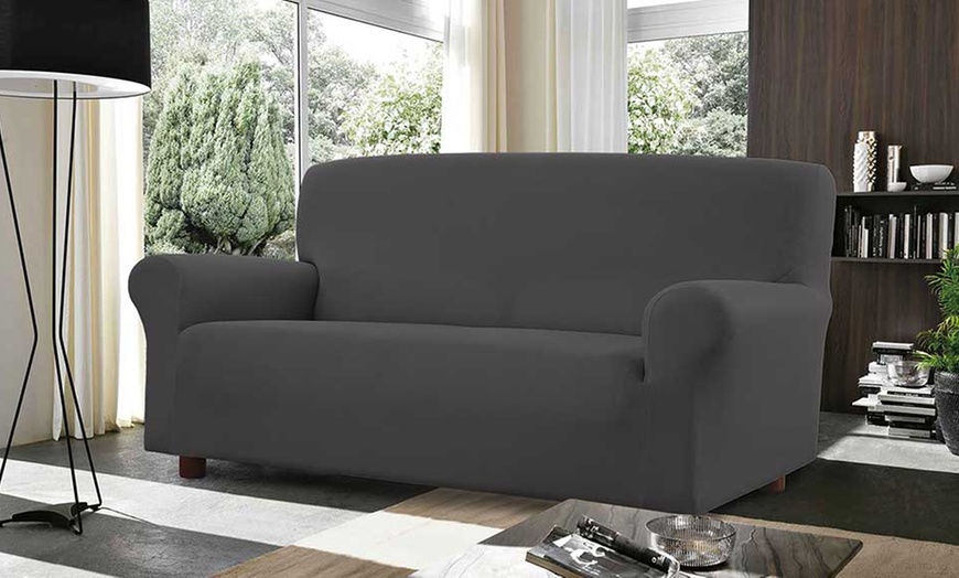 Image 5: Elastischer Bezug für Sessel oder Sofa