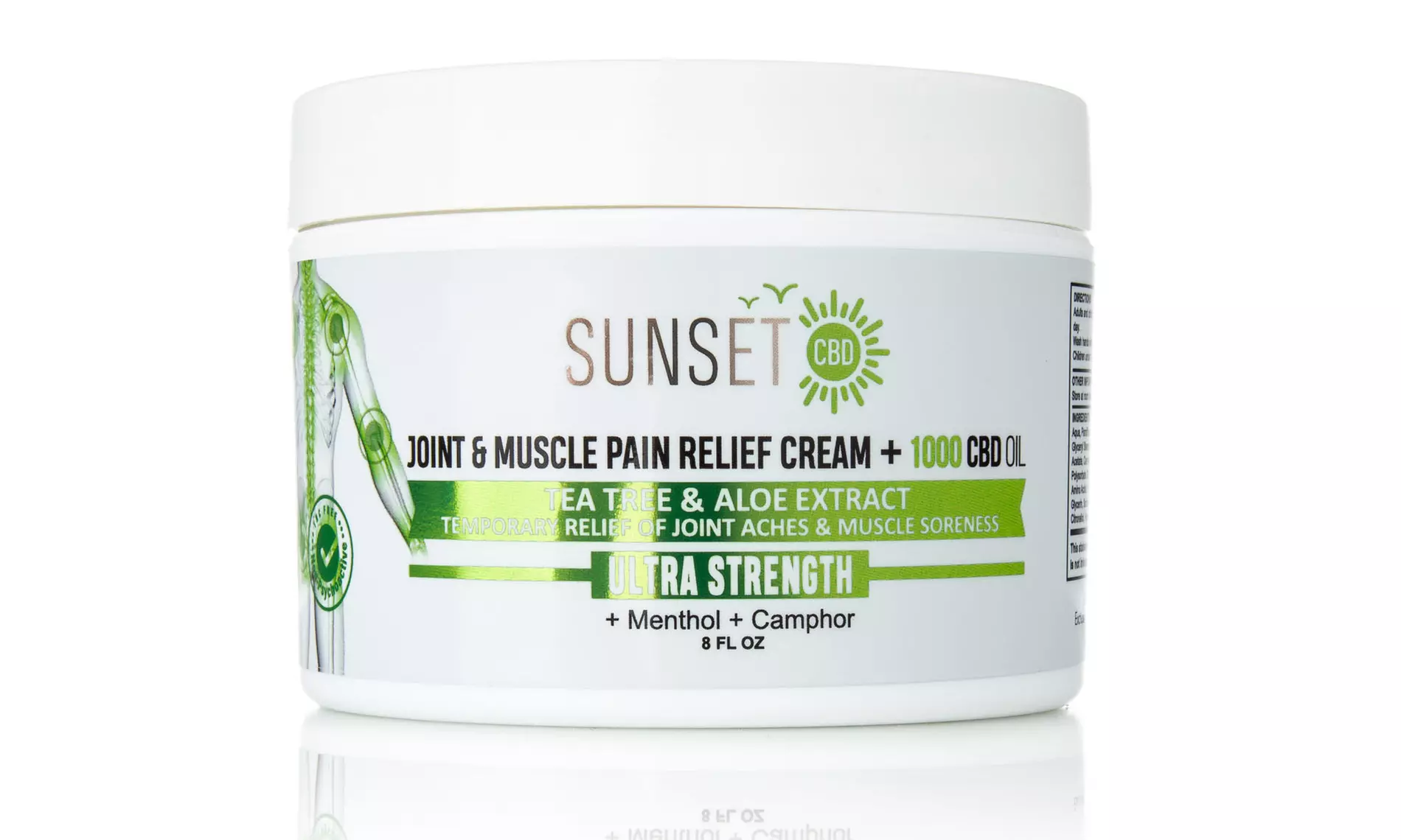 Potent CBD Pain Relief Creams from Sunset - 30 Plus Options - Groupon Exclusive!