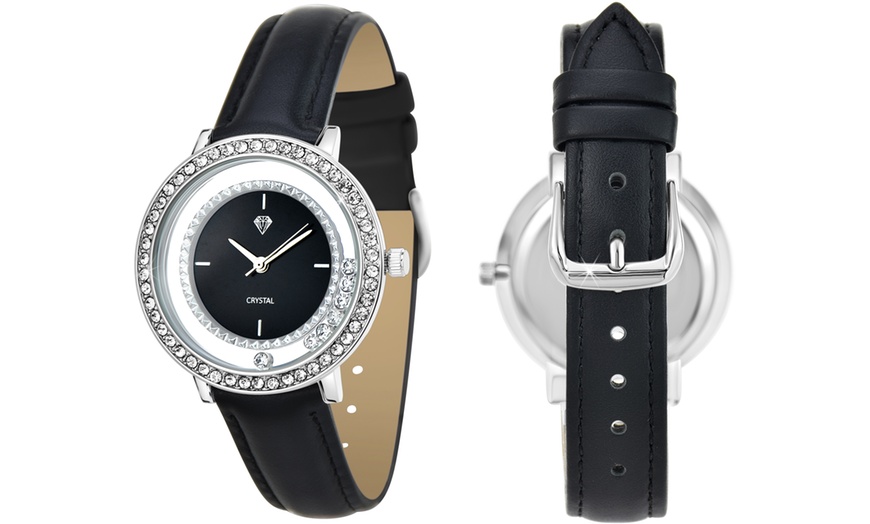 Image 18: Reloj adornado con cristales brillantes de SC Crystal