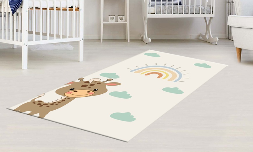 Image 13: Tapis décoratif à motif pour enfant 