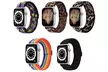 Nylon Elastic Stretch Loop Breathable Weave Band Apple Watch All Series - Second Medium