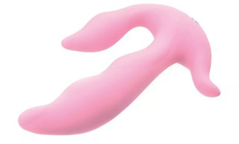 Adam & Eve Triple Touch Silicone Rechargeable Vibrator - Second Medium