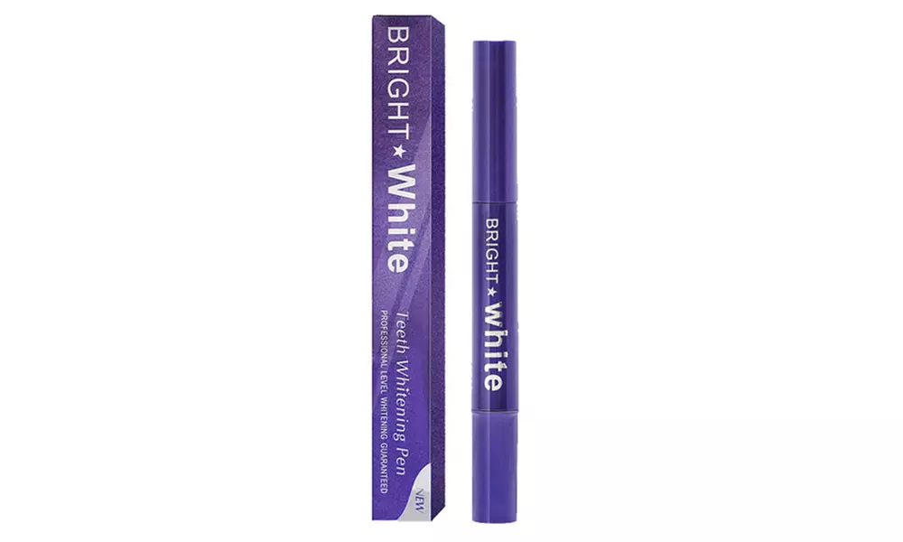 1 ou 2 stylos de blanchiment des dents Bright White