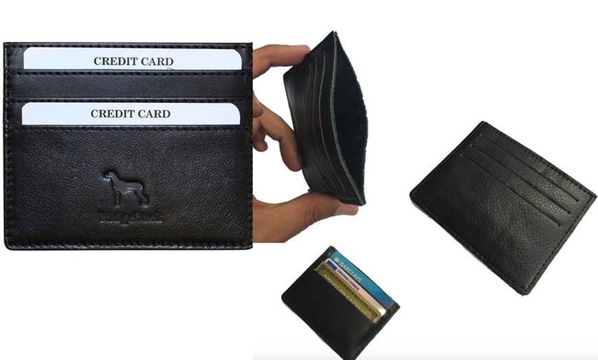 Image 1: Multi-Slot ID Credit Card Wallet 