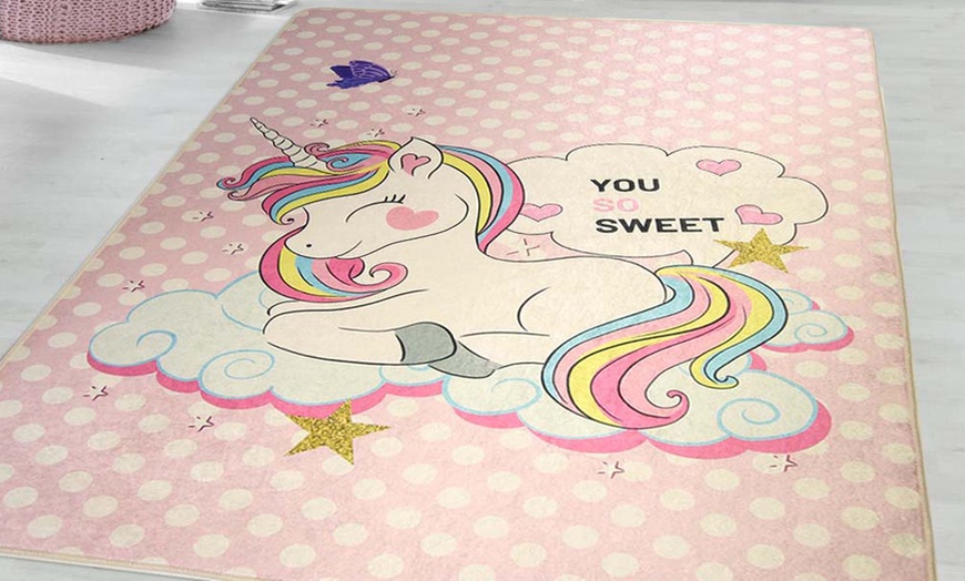 Image 1: Tapis décoratifs pour petites filles 