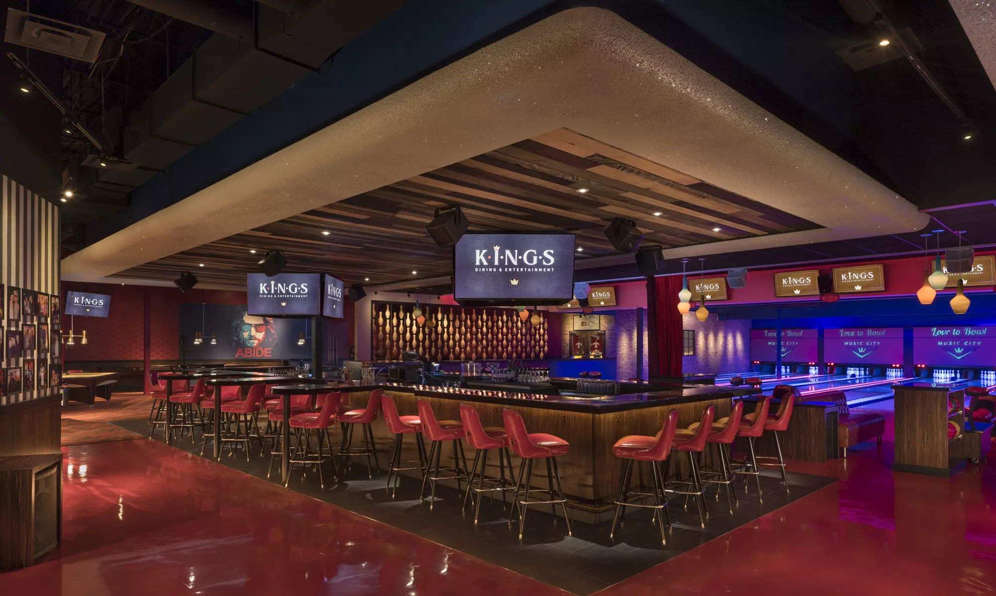 Bowling, Billiards, Shoe Rental, and Shuffleboard at Kings Cool Springs – Franklin(Up to 38% Off). - Primary Image
