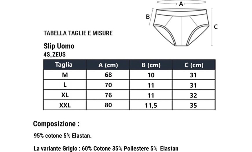 Image 12: Fino a 12 Slip e boxer da uomo Charro