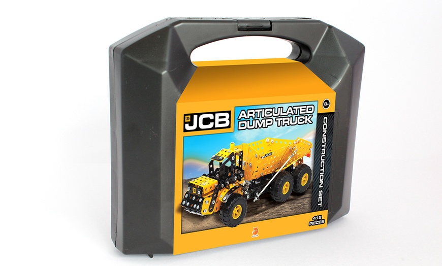 Image 3: JCB Construction Toy Set