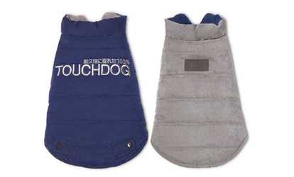 Touchdog Waggin Swag Reversible Insulated Pet Coat