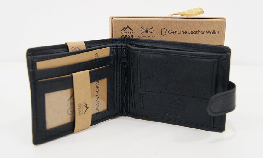 Image 12: Outdoor Gear Leather Wallet