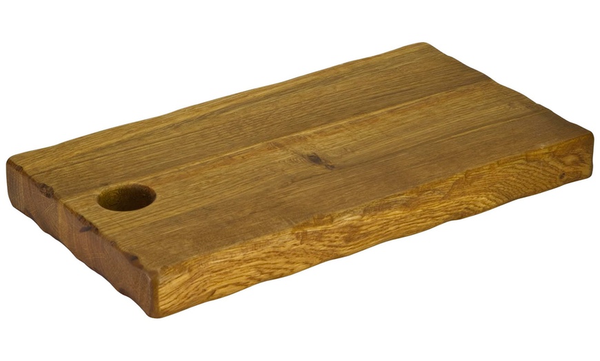 Image 1: Rustic Chopping Board