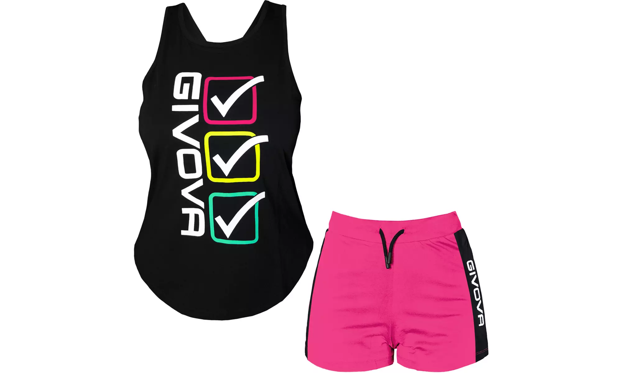 Completo sportivo da donna Givova in 100% cotone