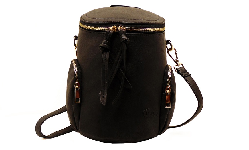 Image 3: Leather Backpack