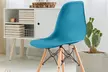 1 achetée = 1 offerte. Chaises "Christie", assise arrondie, souples et confortables, pieds en bois, style scandinave. Sampur - Image 3