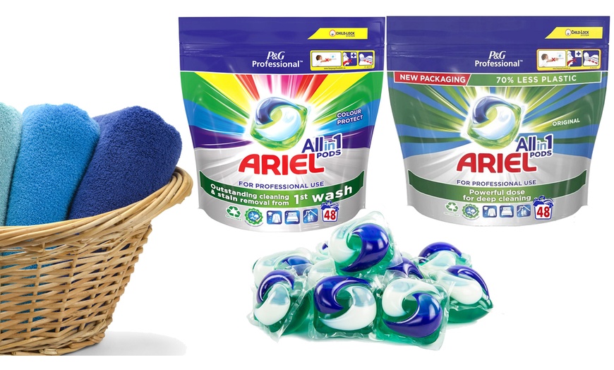 Image 8: Capsules de lessive Ariel All in One Regular ou Color Protect