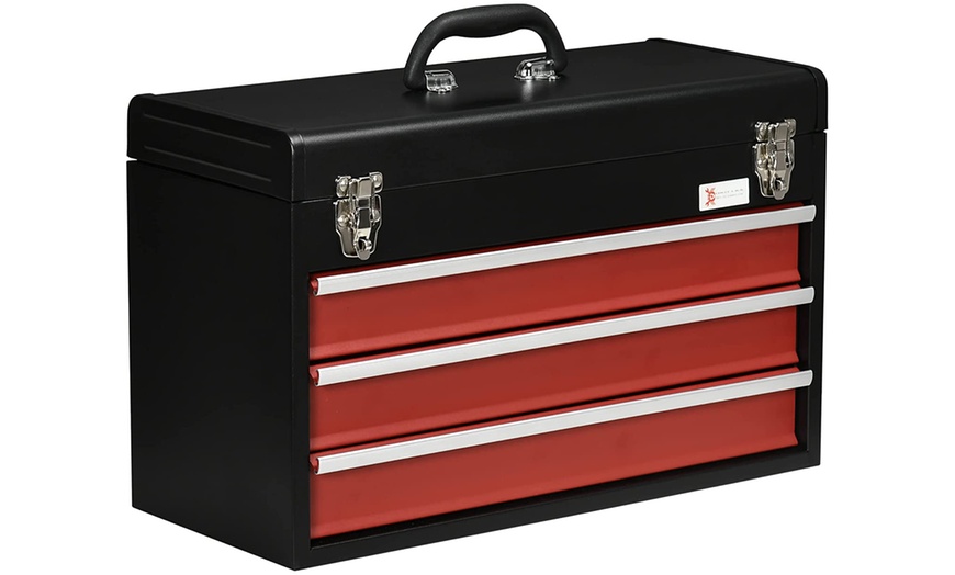 Image 11: Durhand Drawer Tool Chest Box